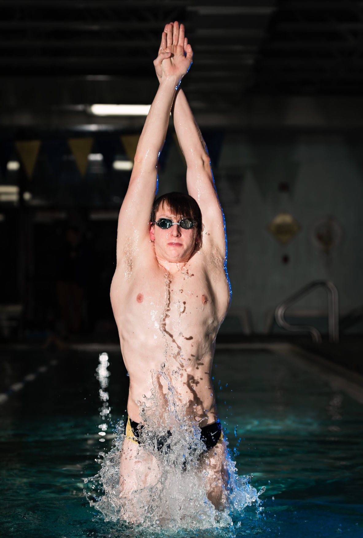 HSX Bishop McGuinness Swimmer Thomas Hamlet